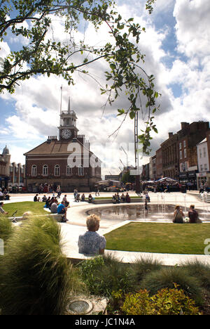 Stockton Town Hall Foto Stock