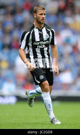 RYAN TAYLOR Newcastle United FC Newcastle United FC IBROX STADIUM GLASGOW Scozia 07 Agosto 2010 Foto Stock