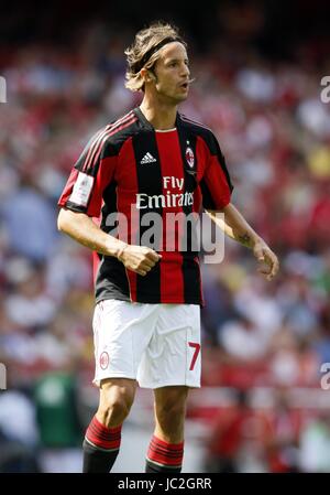 LUCA ANTONINI AC Milan AC Milan Emirates Stadium Londra Inghilterra 01 Agosto 2010 Foto Stock