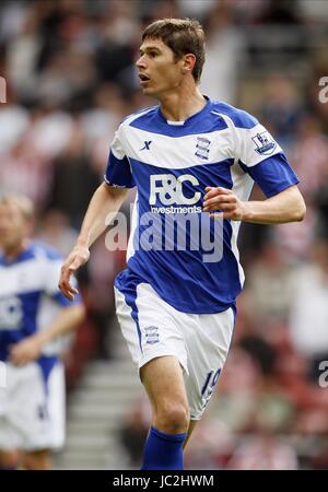 NIKOLA ZIGIC Birmingham City FC Birmingham City FC STADIO DELLA LUCE SUNDERLAND INGHILTERRA 14 Agosto 2010 Foto Stock