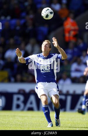 LEE BOWYER Birmingham City FC Reebok Stadium Bolton Inghilterra 29 Agosto 2010 Foto Stock