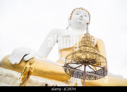 Bella immagine del Buddha outdoor in chiang mai tempio, stock photo Foto Stock