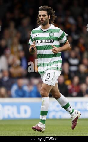 GEORGIOS SAMARAS Glasgow Celtic Glasgow Celtic FC FIR PARK MOTHERWELL SCOZIA 29 Agosto 2010 Foto Stock