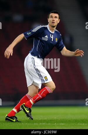 STEPHEN MCMANUS SCOZIA MIDDLESBROUGH FC SCOZIA & MIDDLESBROUGH FC HAMPDEN PARK GLASGOW Scozia 07 Settembre 2010 Foto Stock