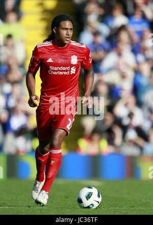 GLEN JOHNSON Liverpool FC ST. ANDREWS Birmingham Inghilterra 12 Settembre 2010 Foto Stock