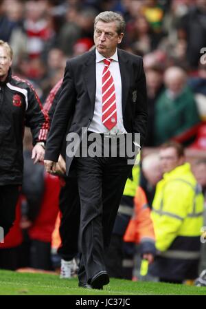 ROY HODGSON MANCHESTER UNITED V LIVERPOOL OLD TRAFFORD Manchester Inghilterra 19 Settembre 2010 Foto Stock