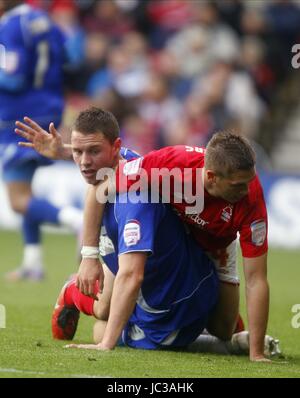 CONNOR WICKHAM & CAMERE DI LUCA NOTTINGHAM FOREST V IPSWICH al suolo città di Nottingham Inghilterra 23 Ottobre 2010 Foto Stock