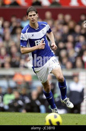 NIKOLA ZIGIC Birmingham City FC Birmingham City FC VILLA PARK Birmingham Inghilterra 31 Ottobre 2010 Foto Stock