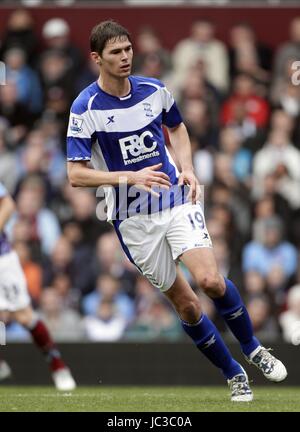 NIKOLA ZIGIC Birmingham City FC Birmingham City FC VILLA PARK Birmingham Inghilterra 31 Ottobre 2010 Foto Stock