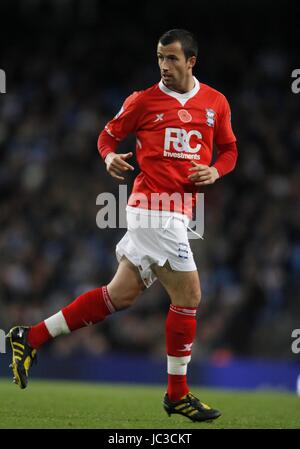 KEITH FAHEY Birmingham City FC Birmingham City FC EASTLANDS Manchester Inghilterra 13 Novembre 2010 Foto Stock