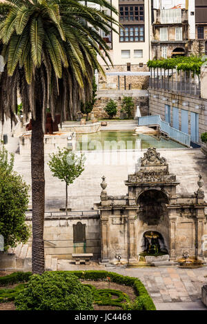 Primavera calda e spa con proprietà medicinali in Spagna Foto Stock