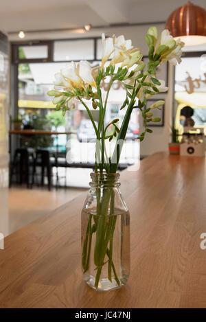 Juice Bar Lebeleicht, Eppendorfer Landstr. 60, Hamburg-Eppendorf, Germania, Europa Foto Stock