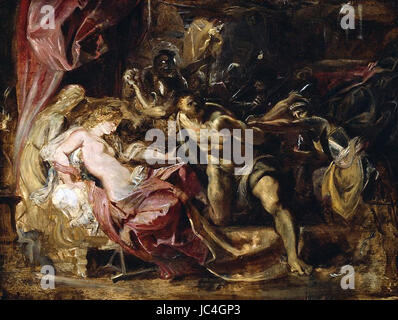 Peter Paul Rubens - La cattura di Sansone Foto Stock