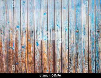 Il vecchio muro di legno o di sfondo texture Foto Stock