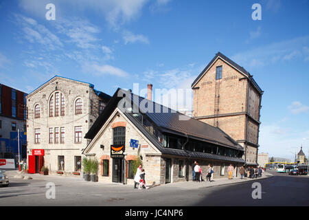 Edifici moderni nel quartiere Rotermann, Tallinn , Estonia, paesi baltici, Europa Foto Stock