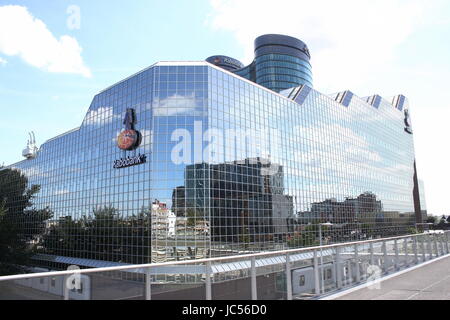 Rabobank Bestuurscentrum ufficio complesso a.k.a. A Rabotower Croeselaan 18, Utrecht, Paesi Bassi. HQ di Rabo Bank Holland. Foto Stock