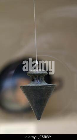 Roman Plumb lob. Bronzo. British Museum. Londra. Regno Unito. Foto Stock