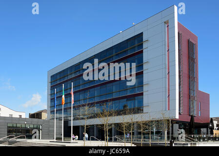 Casa del Waterford Crystal, Waterford, Irlanda, Gran Bretagna, cristallo casa in Waterford, Haus des Kristalls Waterford , Irlanda, Großbritanni Foto Stock