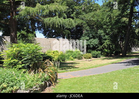 A nord-est di pareti, Giubileo Park, New Park Road, Chichester, West Sussex, in Inghilterra, in Gran Bretagna, Regno Unito, Gran Bretagna, Europa Foto Stock