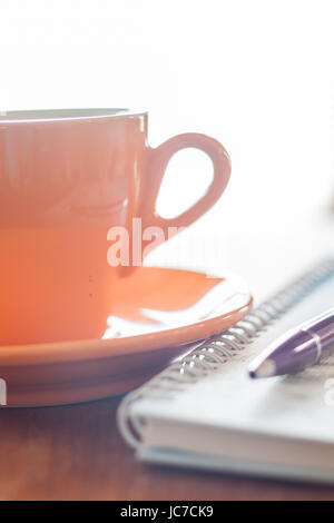 Il tempo di raffreddamento in coffee shop, stock photo Foto Stock