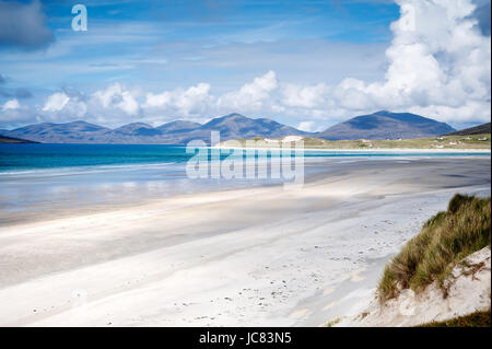 Seilebost Bay sull'Isola di Harris Foto Stock