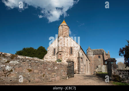 Il telefono KIRK di Saint Ternan, Arbuthnott, Aberdeenshire, Scozia. Foto Stock