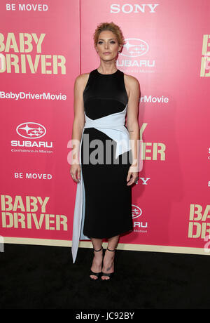 Los Angeles, Stati Uniti d'America. Xiv Jun, 2017. Ashley Greene, a premiere di Sony Pictures' 'Baby Driver' all'Hotel Ace, la California il giugno 143, 2017. Credito: MediaPunch Inc/Alamy Live News Credito: MediaPunch Inc/Alamy Live News Foto Stock