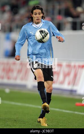 EDINSON CAVANI URUGUAY AFG-ARENA ST.Gallo Svizzera 03 Marzo 2010 Foto Stock