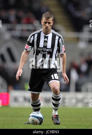 RYAN TAYLOR Newcastle United FC.ST JAMES PARK NEWCASTLE INGHILTERRA 06 Marzo 2010 Foto Stock