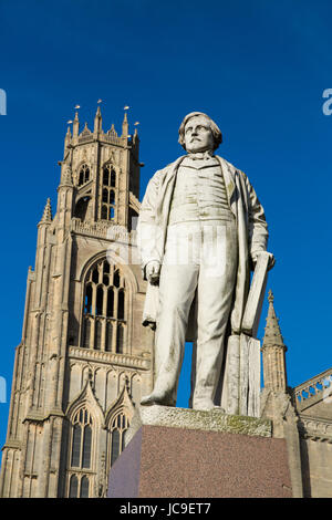 St Botolph's Church, Boston, Lincolnshire, Regno Kingdrom Foto Stock