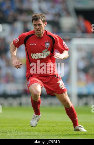 DARYL MURPHY IPSWICH TOWN FC IPSWICH TOWN FC St James Park Newcastle Inghilterra 24 aprile 2010 Foto Stock
