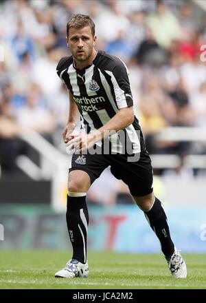 RYAN TAYLOR Newcastle United FC Newcastle United FC.ST JAMES PARK NEWCASTLE INGHILTERRA 31 Luglio 2010 Foto Stock