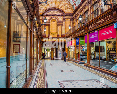 Central Arcade, Newcastle upon Tyne Foto Stock