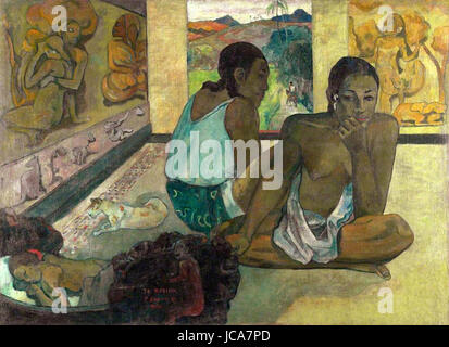 Paul Gauguin - Te Rerioa Foto Stock