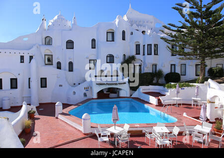 Casapueblo edificio in Punta Ballena, Uruguay Foto Stock