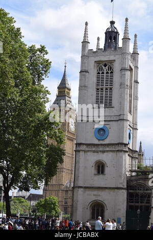 Jewel House e Westminster 2016 Foto Stock