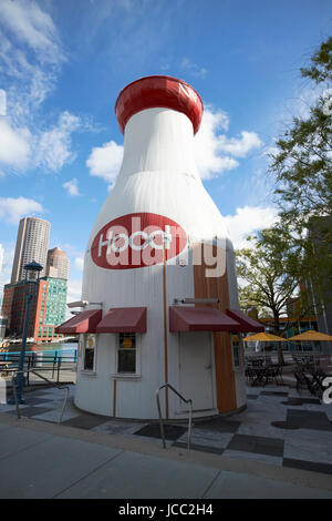 Il cofano bottiglia di latte Boston STATI UNITI D'AMERICA Foto Stock