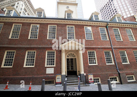Boston Old State House Museum USA Foto Stock