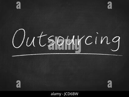 outsourcing Foto Stock