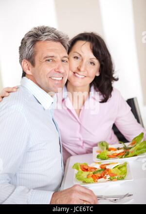 Persone di mezza età Foto Stock