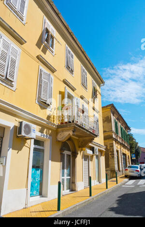 Volosko, un quartiere di Opatija, baia di Kvarner, Croazia Foto Stock