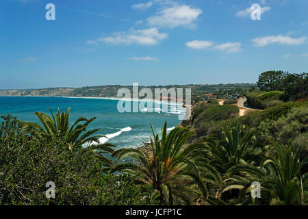 Lato oceano del quartiere di La Jolla, San Diego, California Foto Stock