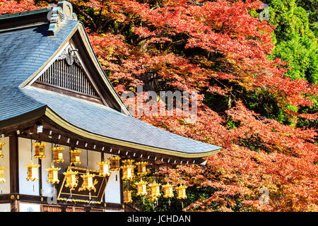 Kyoto, Giappone - 22 Novembre 2013: Enryaku-ji è un monastero Tendai sul Monte Hiei in Otsu, affacciato sul Protocollo di Kyoto Foto Stock