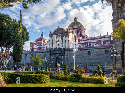 PUEBLA, Messico - Ott 16, 2016: Puebla Cathedral - Puebla, Messico Foto Stock