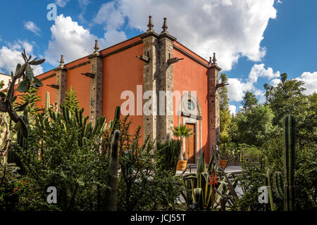 La cappella reale (Capilla de la Emperatriz) presso i giardini del Palazzo Nazionale - Città del Messico, Messico Foto Stock