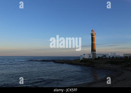 Faro in Jose Ignacio vicino a Punta del Este, Costa Atlantica, Uruguay Foto Stock