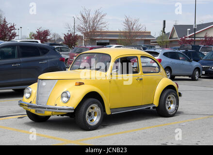 Volkswagen Beetle su misura, vw Beetle automobile Foto Stock