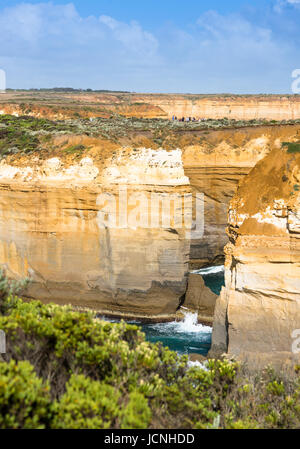 Loch Ard Gorge, Port Campbell sulla Great Ocean Road, South Australia, vicino i dodici Apostoli. Foto Stock