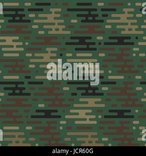Vector seamless pattern militare Illustrazione Vettoriale