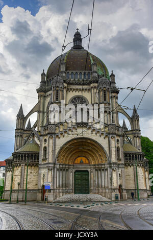 Saint Mary's Royal Chiesa di Bruxelles in Belgio. Foto Stock